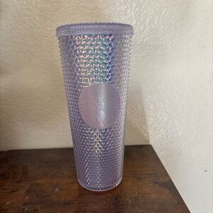Starbucks Holographic Purple Tumbler